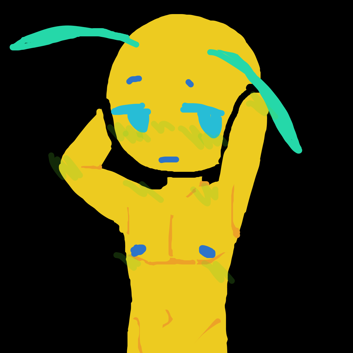  - Online Drawing Game Comic Strip Panel by Razputin