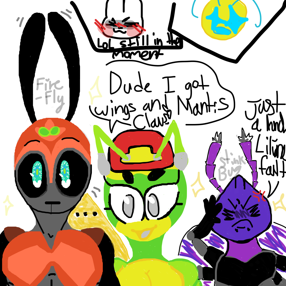 Connor- “just a hunch…Liliana’s fault” Lmao yay 3 hours of drawing hope y’all like them - Online Drawing Game Comic Strip Panel by YanaTheDankest