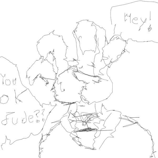 i am one of the people who got thristy really fast
 - Online Drawing Game Comic Strip Panel by FifaSam