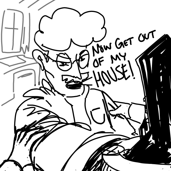  - Online Drawing Game Comic Strip Panel by Pax