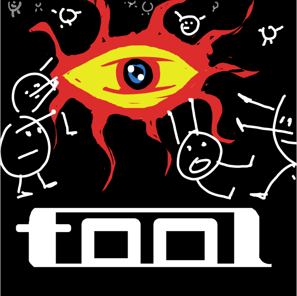 Drawing in I'll drink a tea and eat a bread by Pax