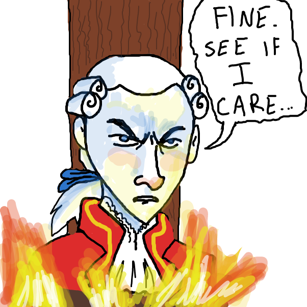 Drawing in I will not submit by Emjaypatrick