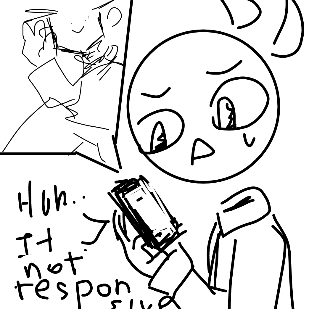 Welp can't zoom in and sometimes unresponsive though i can definitely draw - Online Drawing Game Comic Strip Panel by FifaSam