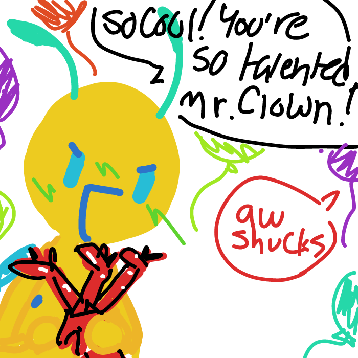  - Online Drawing Game Comic Strip Panel by Razputin