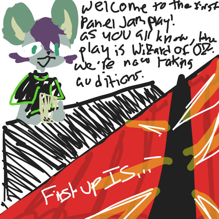 Liked webcomic Panel Jam Play: Auditions