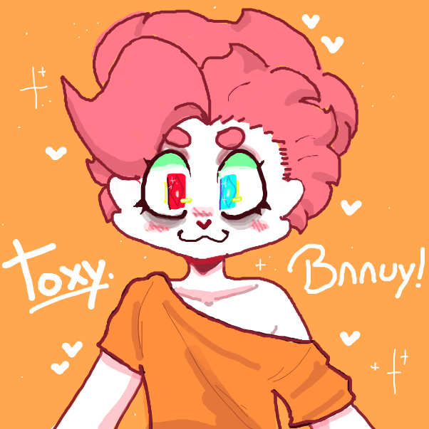 Drawing in fursona :p by Toxical