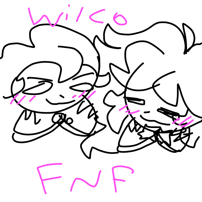 Drawing in Pico x Willow 😳 by confusion