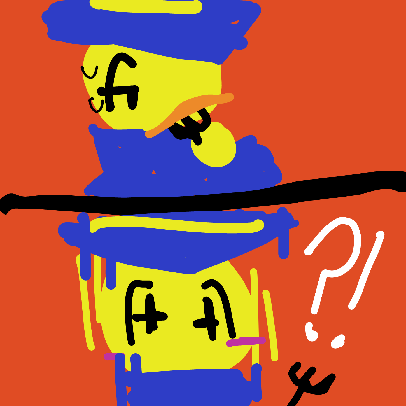 sooo good! - Online Drawing Game Comic Strip Panel by Chumky