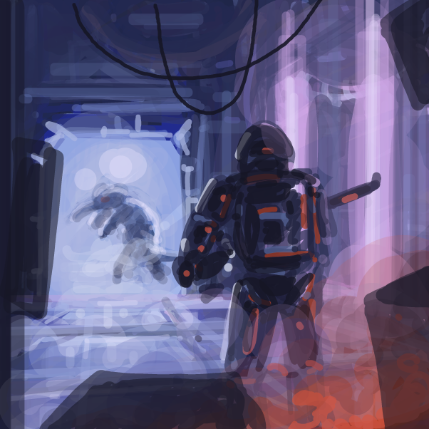 Drawing in cascading  by Pax