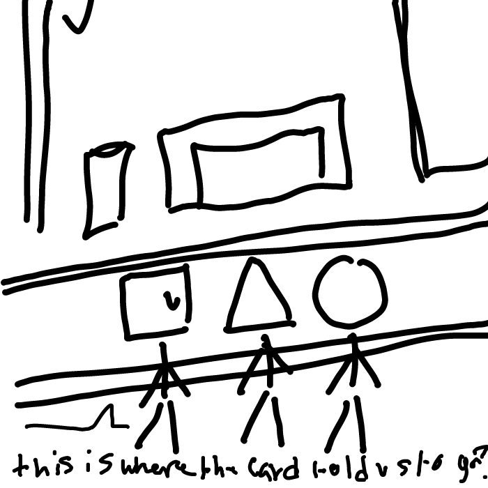 waiting for the van to pick them up - Online Drawing Game Comic Strip Panel by Razputin