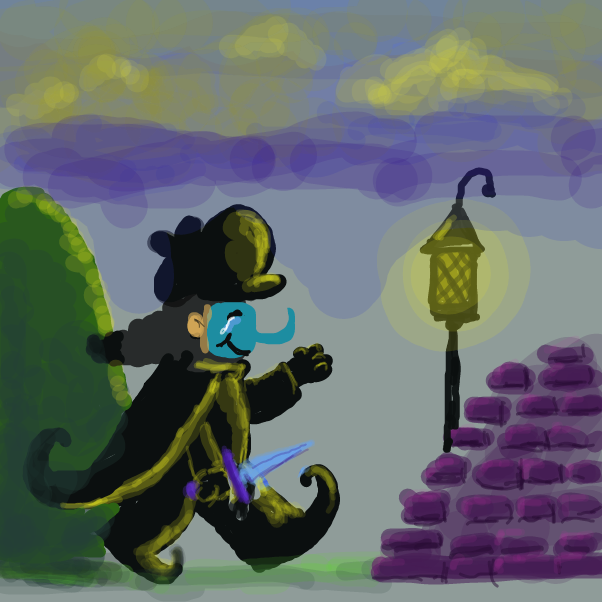 Drawing in The Grand Ball of Tortino's Marchioness by Emjaypatrick