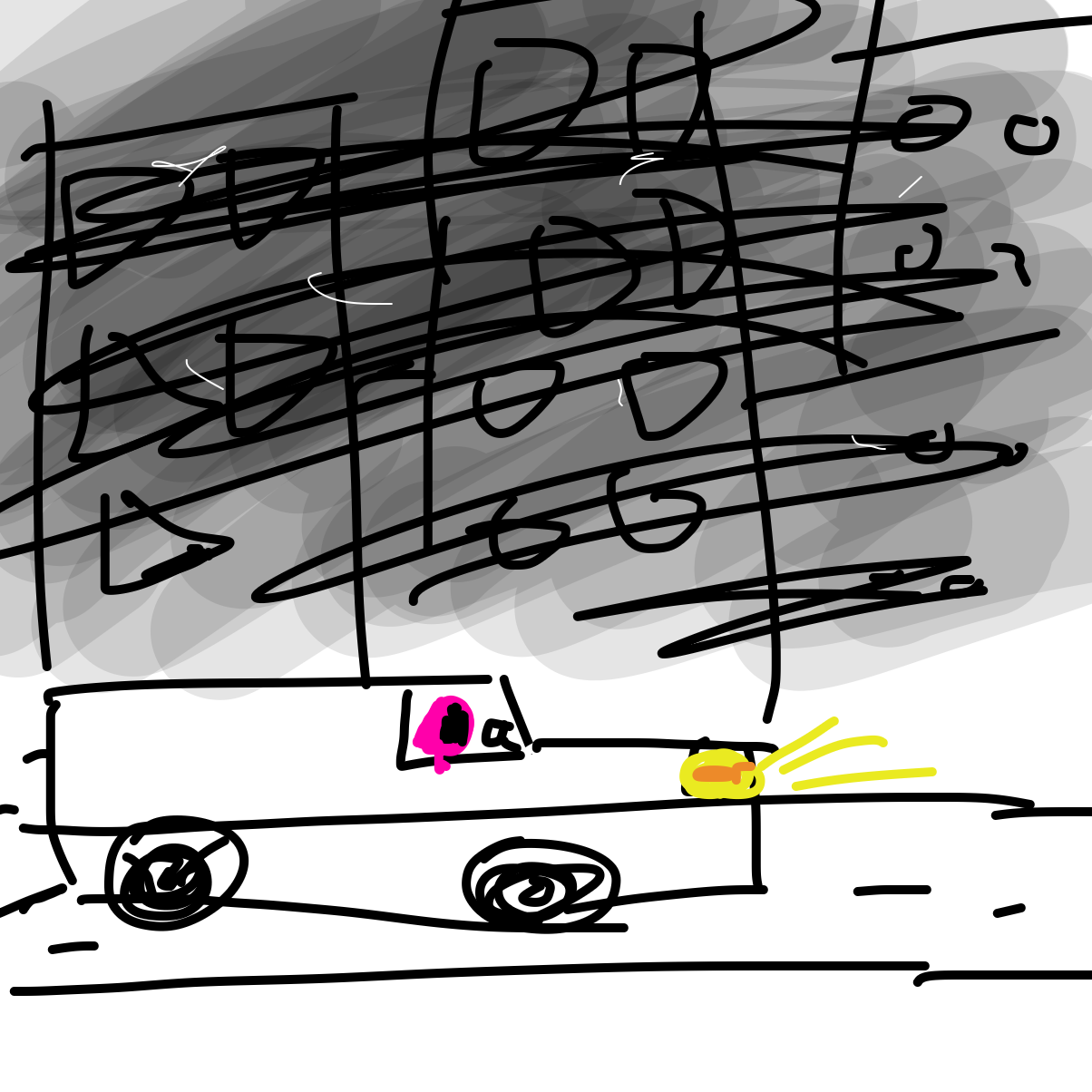 The van on its way to the room were all 456 squid game contesters wait  - Online Drawing Game Comic Strip Panel by Uglyhuman