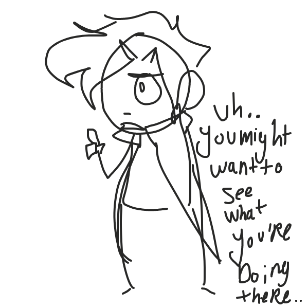 Drawing in fart by Tiredbaguette