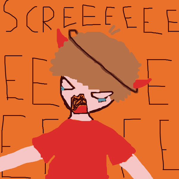 Drawing in NO EAT MY CHEETOS by XD