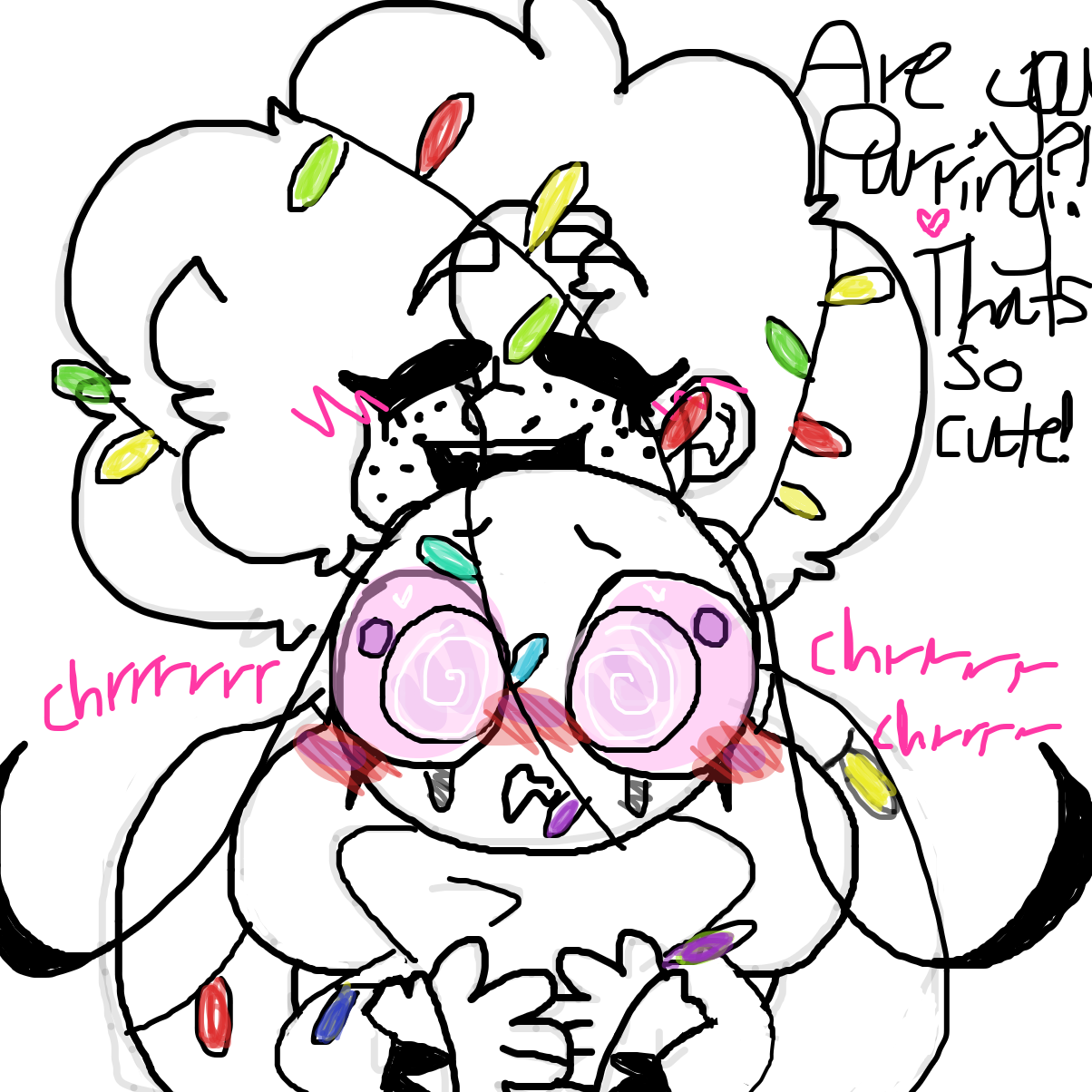 Rip I thought this was adorable ☺️🙏❤️ - Online Drawing Game Comic Strip Panel by YanaTheDankest