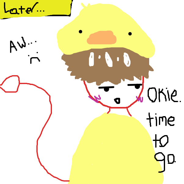 Drawing in snack by XD