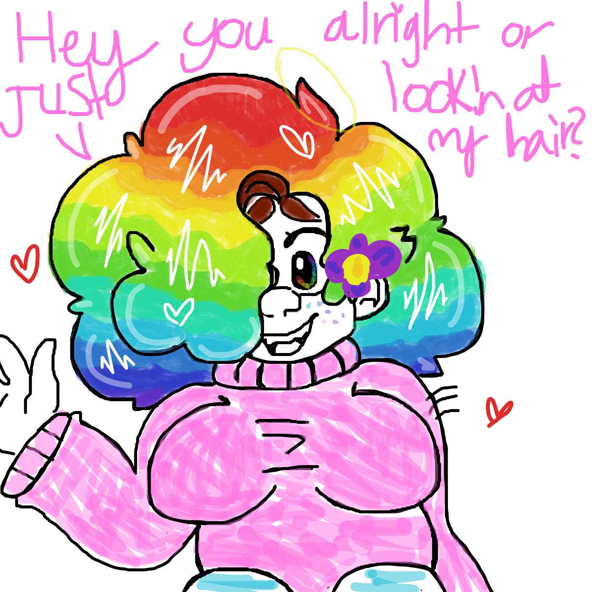 Drawing in First Love by YanaTheDankest