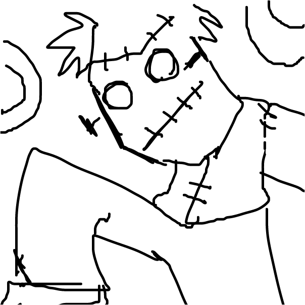 this was draw when my screen zoom out to 25% - Online Drawing Game Comic Strip Panel by FifaSam