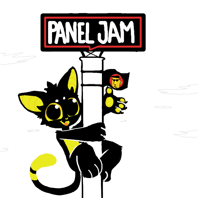 Keep going down. Also if it helps, I used the yellow color (The one next to the light green) as ref to make the lines straigh up Exactly from that square - Online Drawing Game Comic Strip Panel by Paulo