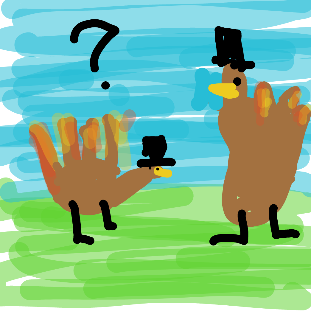 Drawing in Turkey Day by Emjaypatrick