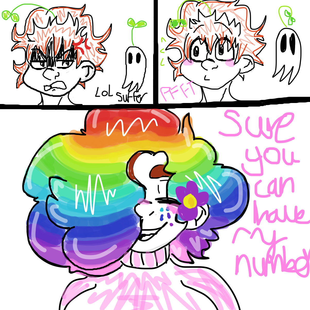 Drawing in First Love 2 by YanaTheDankest