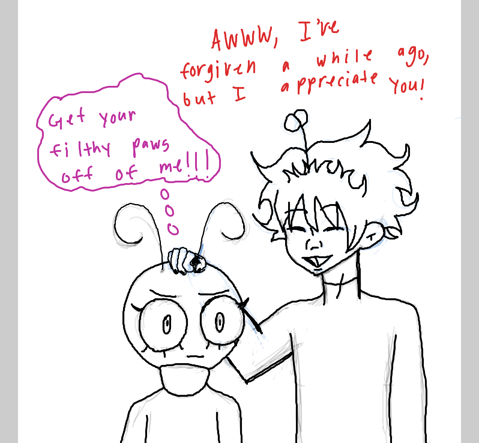  - Online Drawing Game Comic Strip Panel by xx.jas.xx