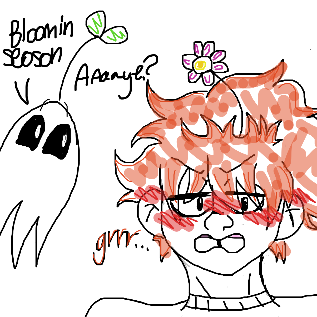 Drawing in First Love 2 by YanaTheDankest