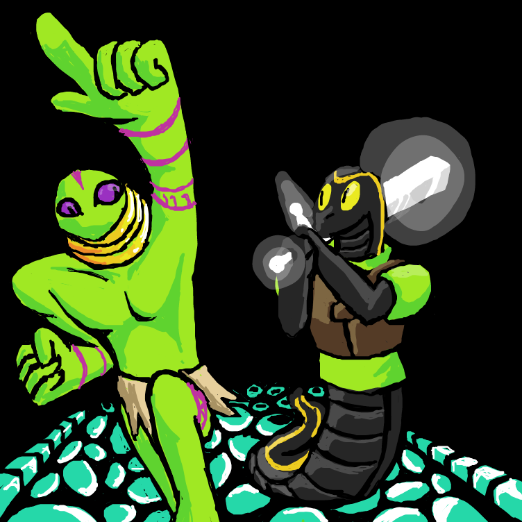  - Online Drawing Game Comic Strip Panel by SeanTrunks