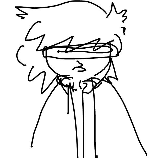 rules: use a cloth or just close your eye then draw (i choose cloth)
you can open your eye to see the progress but you can't see while drawing
you have a chance to undo or erase 5 time - Online Drawing Game Comic Strip Panel by FifaSam