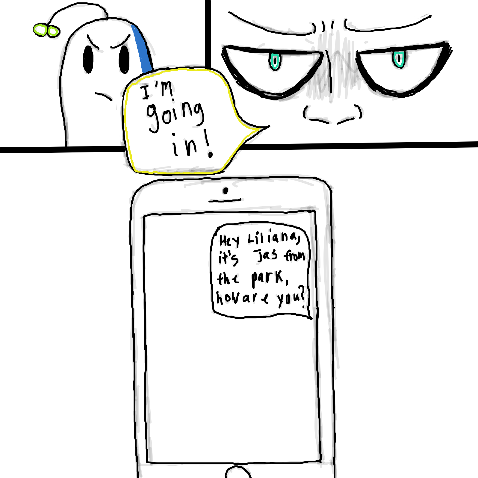  - Online Drawing Game Comic Strip Panel by xx.jas.xx