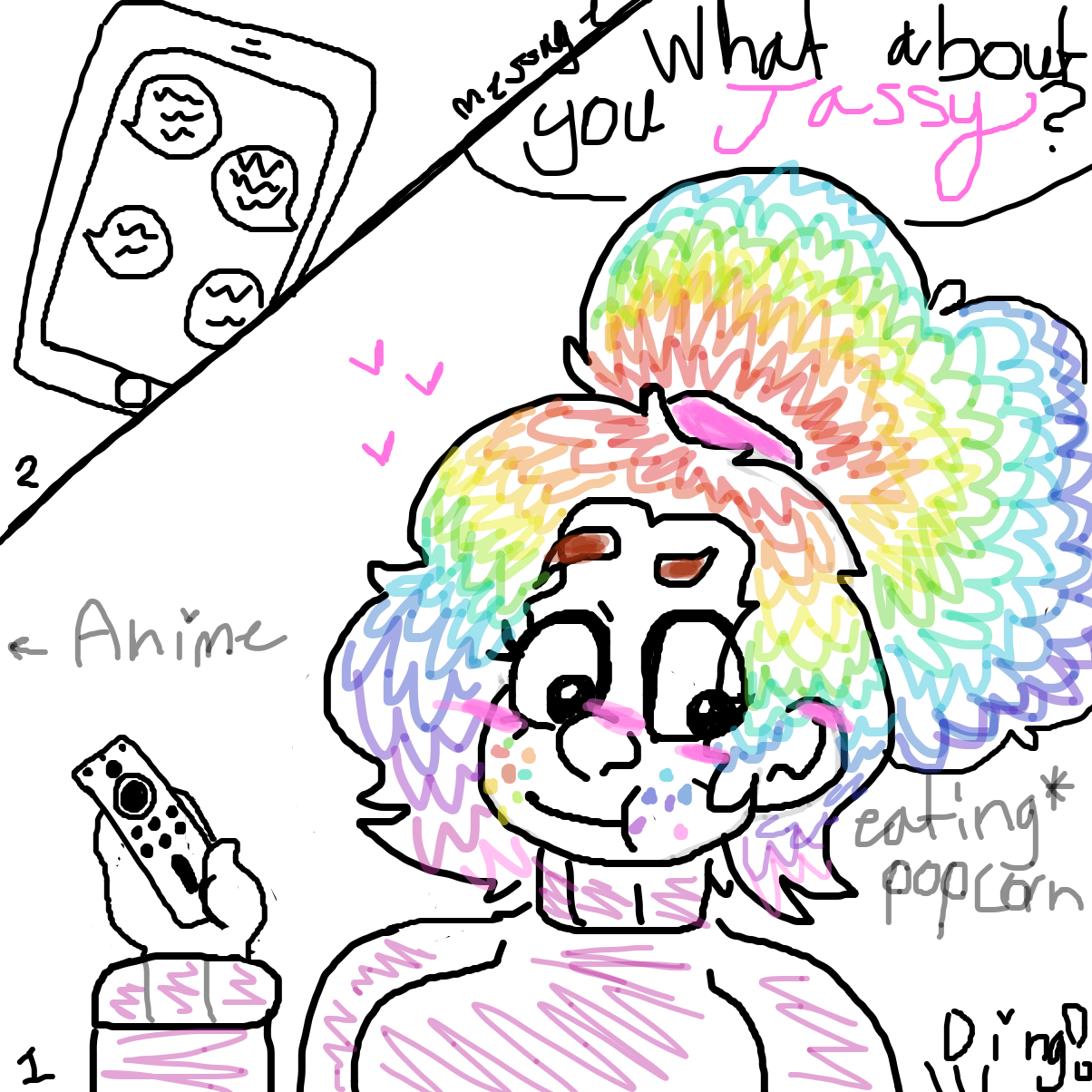 Drawing in First Love 3 by YanaTheDankest