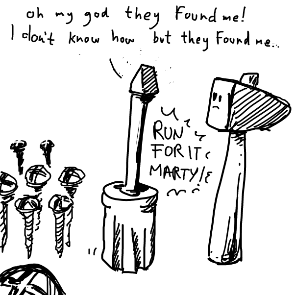 "it's all the people I ever screwed!" - Online Drawing Game Comic Strip Panel by Peyocay