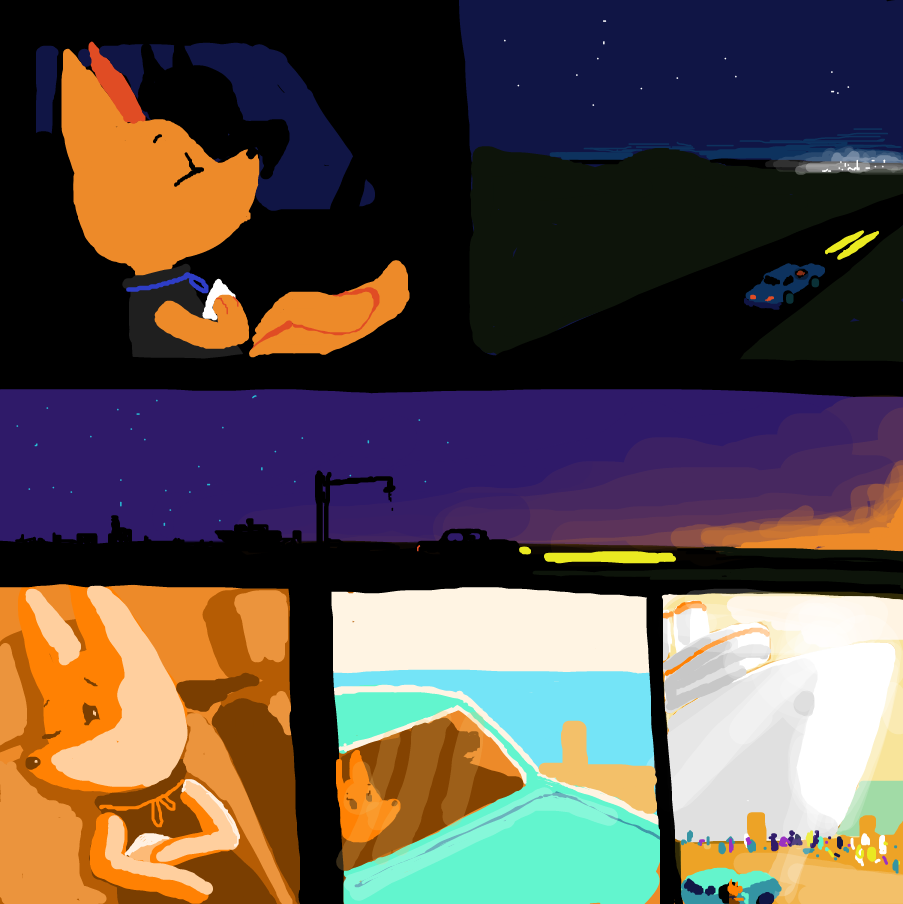  - Online Drawing Game Comic Strip Panel by TFD