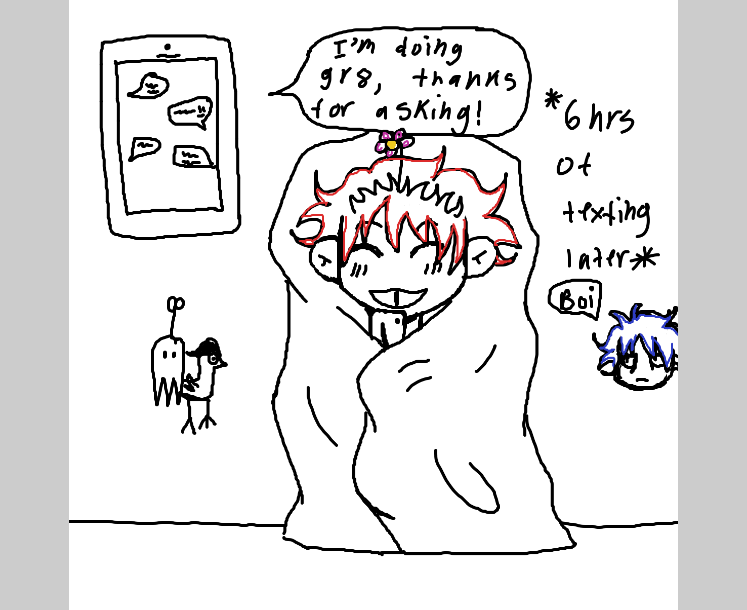  - Online Drawing Game Comic Strip Panel by xx.jas.xx