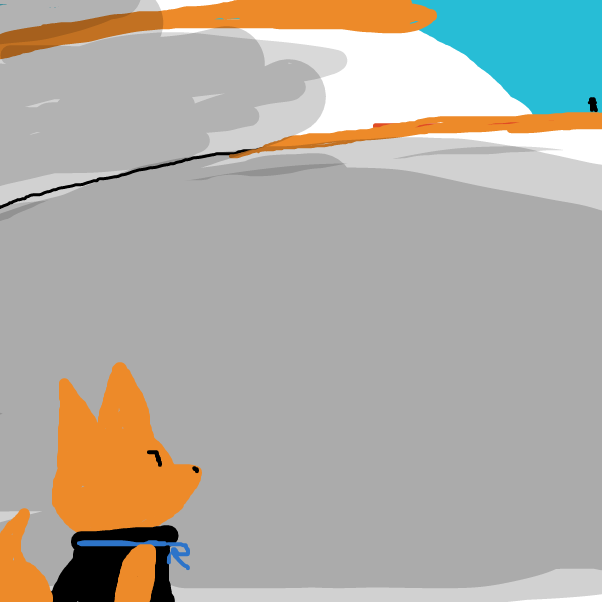 Drawing in The Ship by Derren