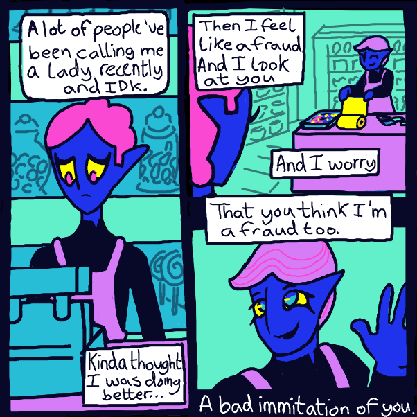 Drawing in Fraud by EggLeon