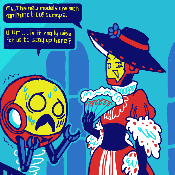  - Online Drawing Game Comic Strip Panel by SeanTrunks