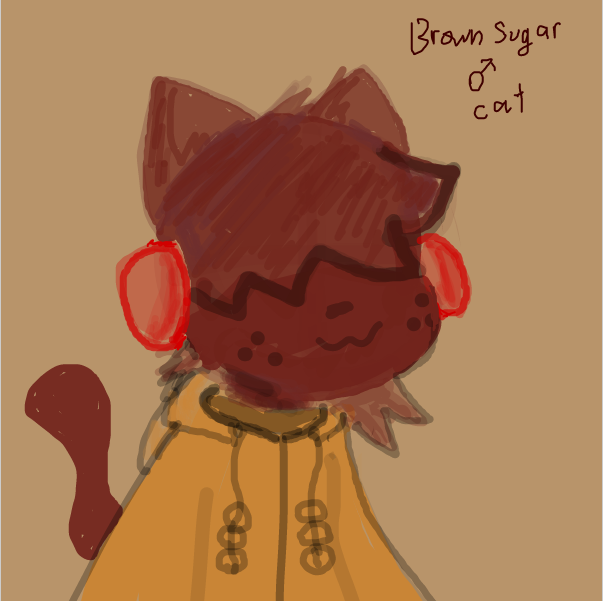 Drawing in fursona :p by FifaSam