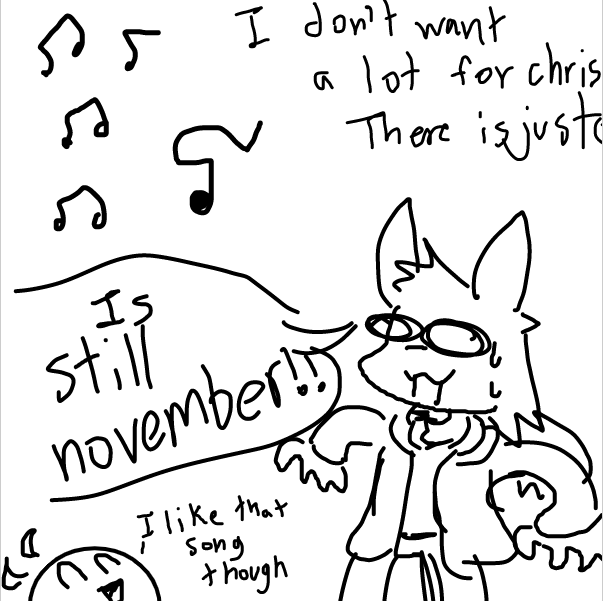 I don't want a lot for Christmas
There is just one thing I need
I don't care about the presents underneath the Christmas tree
I just want you for my own
More than you could ever know
Make my wish come true
All I want for Christmas is you - Online Drawing Game Comic Strip Panel by FifaSam