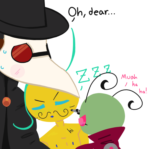  - Online Drawing Game Comic Strip Panel by Elle