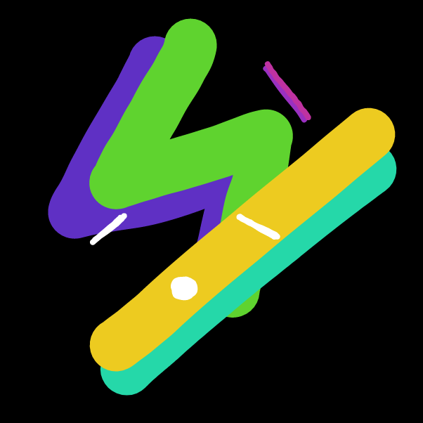  - Online Drawing Game Comic Strip Panel by Elle