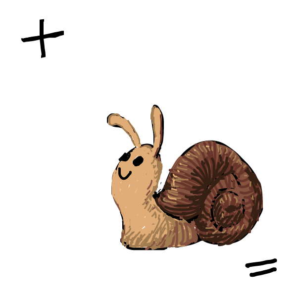 a snail - Online Drawing Game Comic Strip Panel by Peyocay
