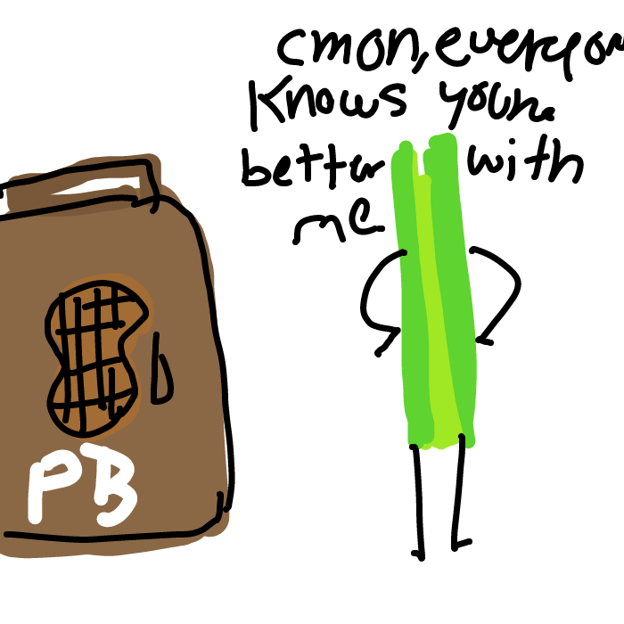 celery, btw - Online Drawing Game Comic Strip Panel by Razputin