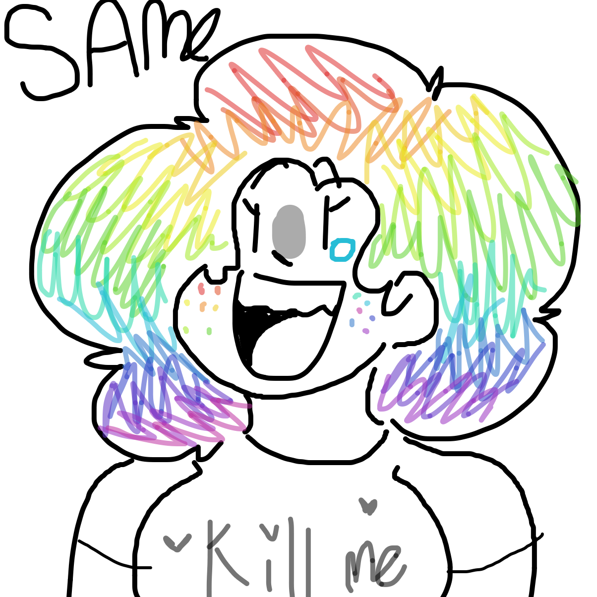 Drawing in depress by YanaTheDankest