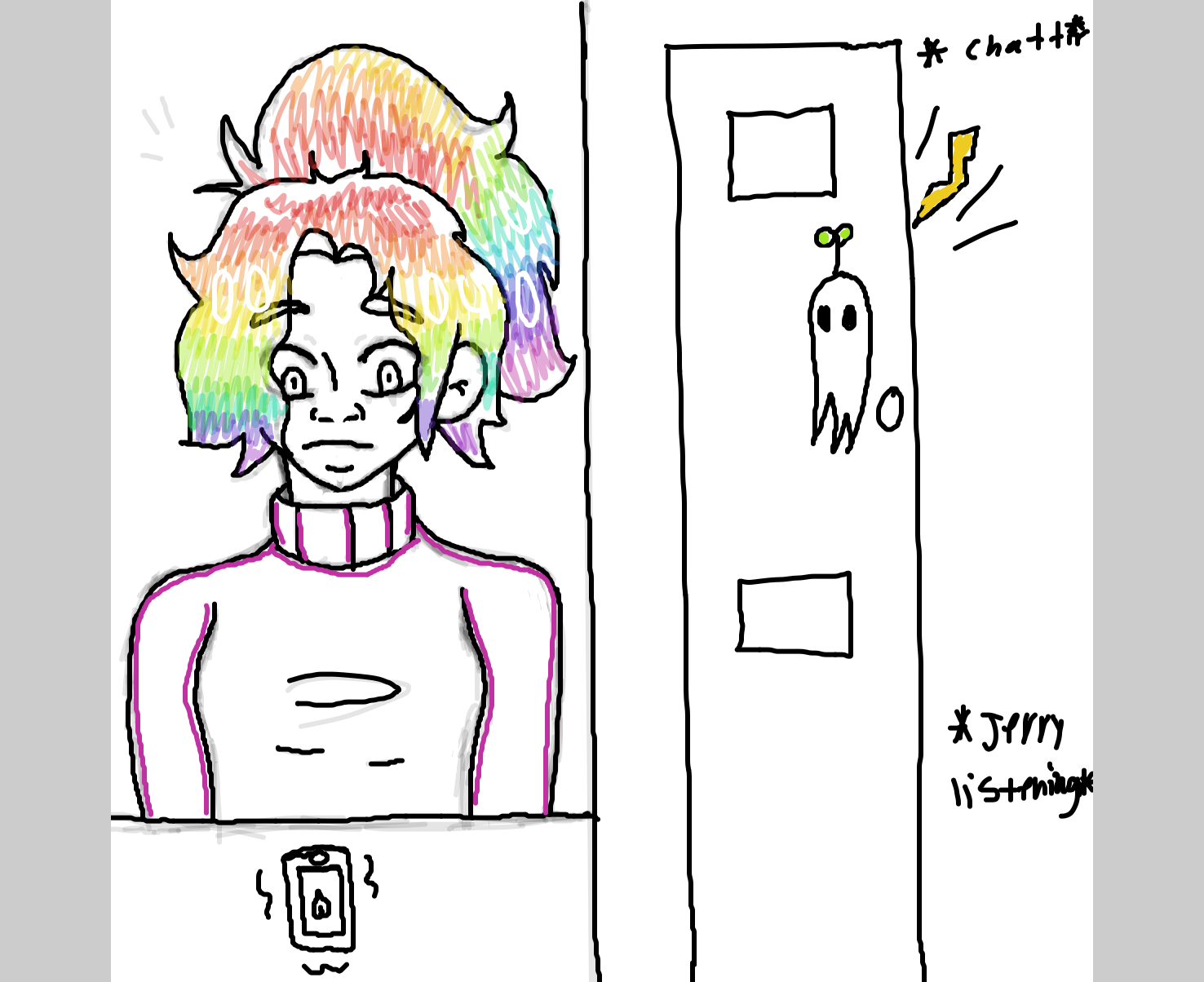  - Online Drawing Game Comic Strip Panel by xx.jas.xx