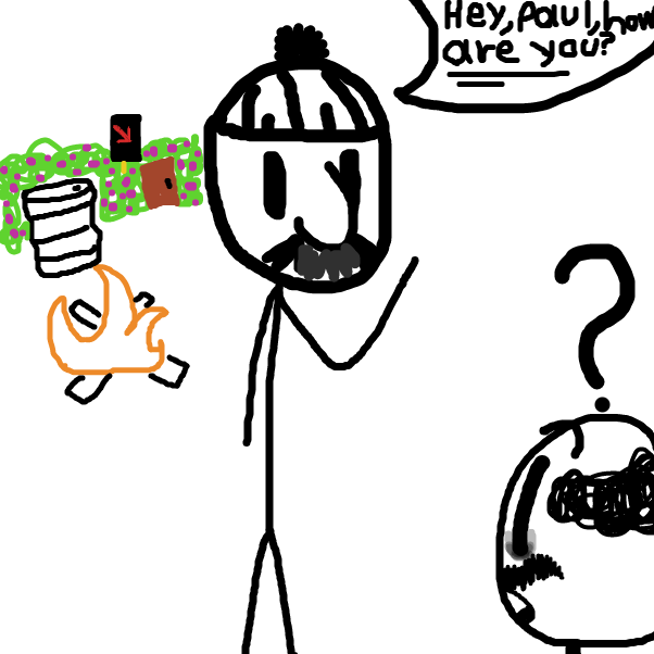 Drawing in Hobo Joe # 2 by Stormy star