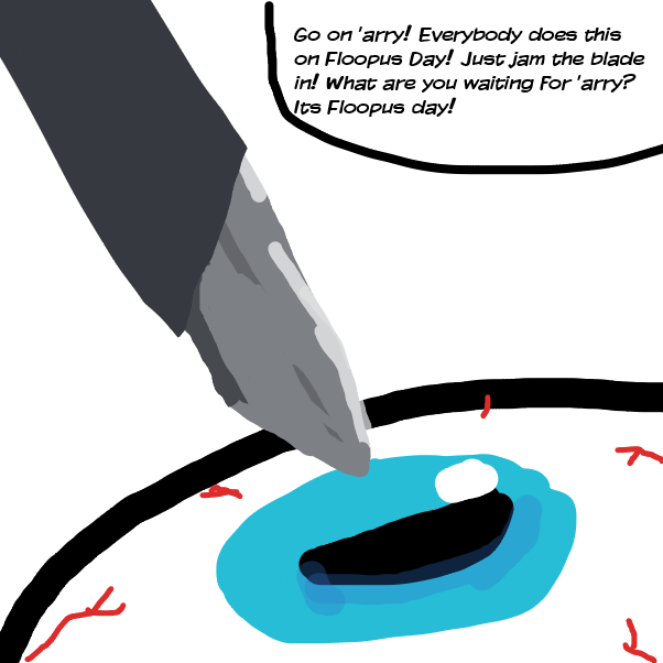 Drawing in Harry Potter and the Fucked Up Wizard Holiday by xXArTiSzzTXx