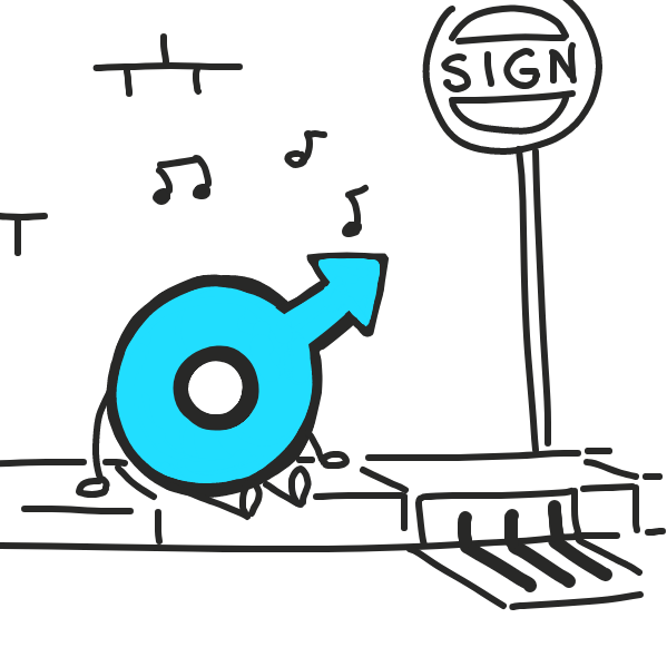 Drawing in Waiting . . . by Cake Emoji