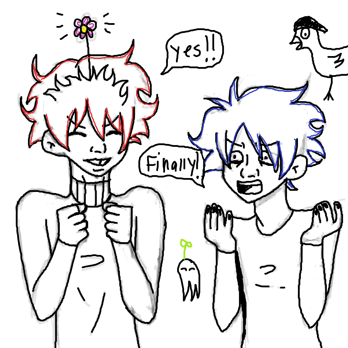  - Online Drawing Game Comic Strip Panel by xx.jas.xx