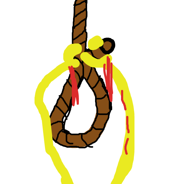 Drawing in Minions committing suicide by BananaDoc